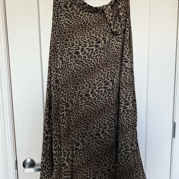 Zadig & Voltaire Animal Print A-Line Skirt - Picture 7 of 7